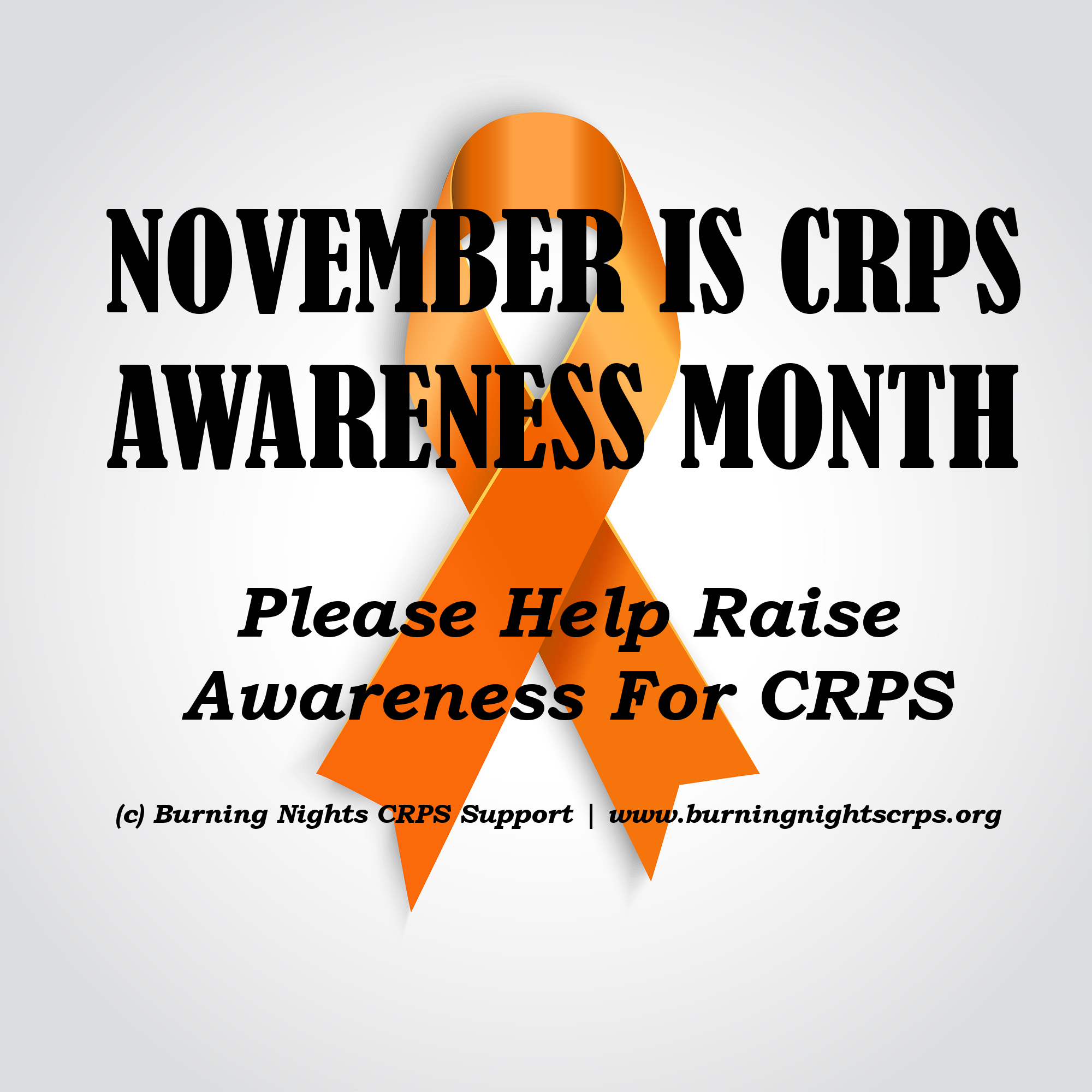 November is CRPS Awareness Month